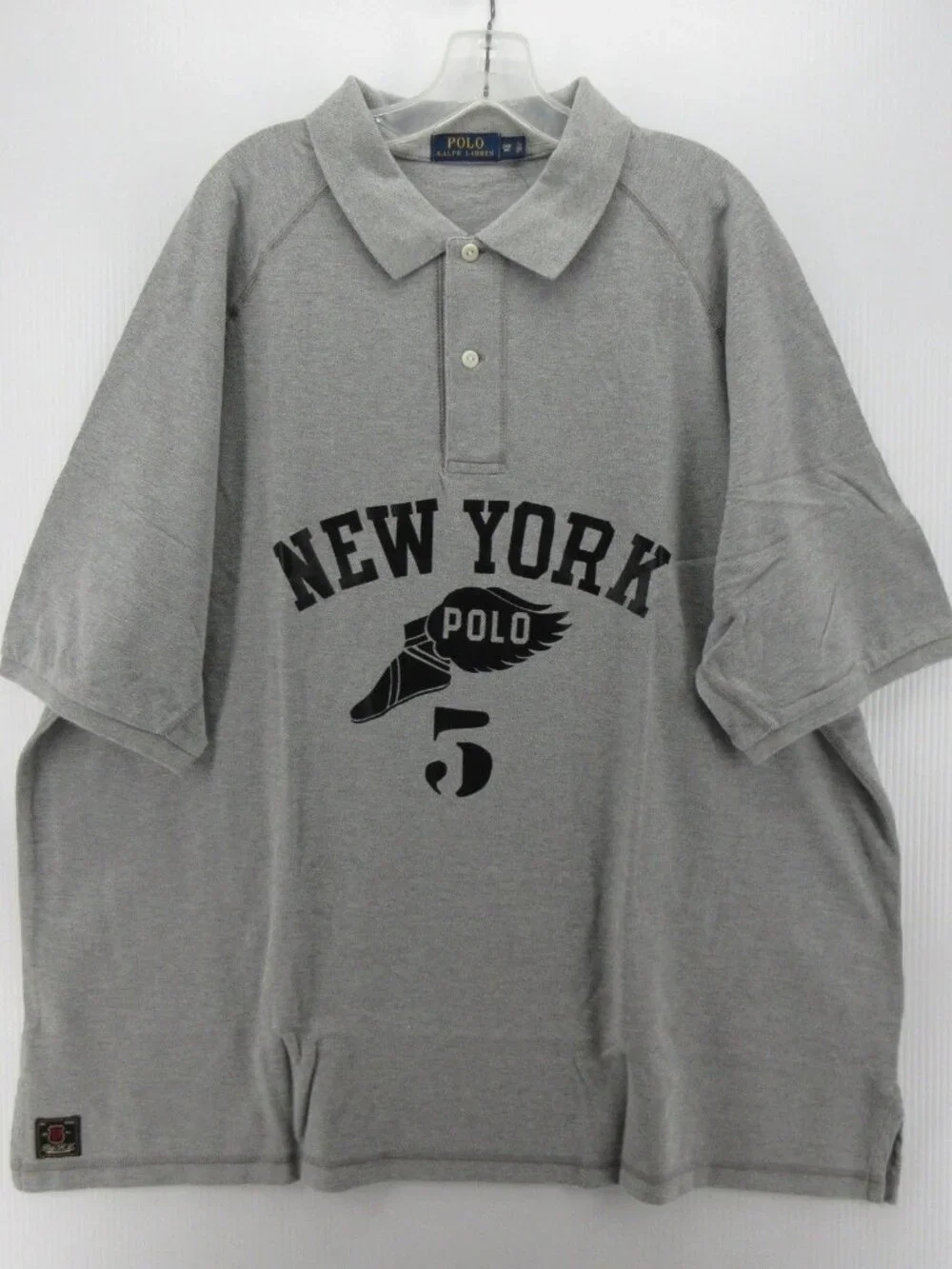 Polo Ralph Lauren Polo Shirt 2XB Big P Wing New York Graphic Rugby